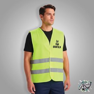 Gilet Alta Visibilità con Stampa Logo Aziendale
