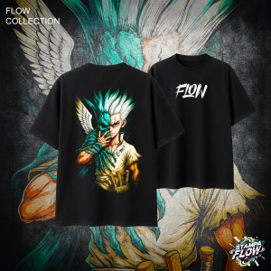 T-Shirt Oversize Stone Scientist – Flow Collection