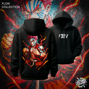Felpa con cappuccio Akaza – Flow Collection