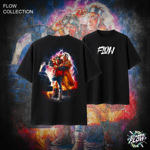 T-Shirt Oversize Ritorno al Futuro – Flow Collection