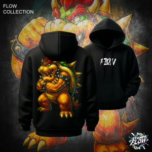 Felpa con cappuccio Super Mario Bros – Flow Collection