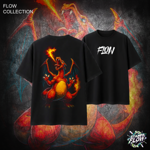 T-Shirt Oversize Charizard Pokémon – Flow Collection