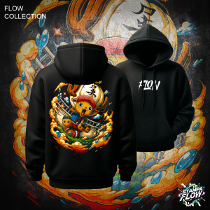 Felpa con cappuccio Chopper – Flow Collection