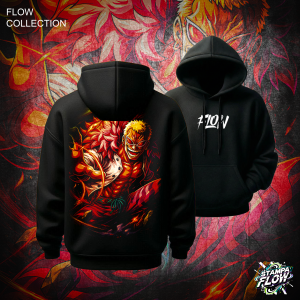 Felpa con cappuccio Doflamingo – Flow Collection