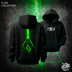 Felpa con cappuccio Doni della Morte – Flow Collection