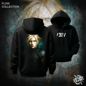 Felpa con cappuccio Cloud Strife – Flow Collection