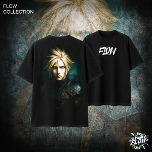 T-Shirt Oversize Cloud Strife – Flow Collection
