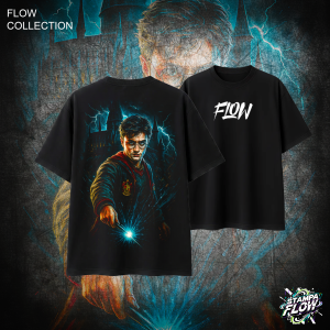 T-Shirt Oversize Hogwarts – Flow Collection