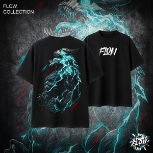 T-Shirt Oversize Kaiju No. 8 – Flow Collection