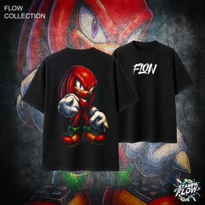 T-Shirt Oversize Knuckles Sonic – Flow Collection