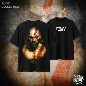 T-Shirt Oversize Kratos God of War – Flow Collection
