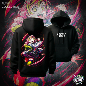 Felpa con cappuccio Mitsuri Kanroji Demon Slayer – Flow Collection