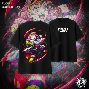 T-Shirt Oversize Mitsuri Kanroji Demon Slayer – Flow Collection