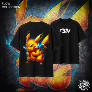 T-Shirt Oversize Pikachu – Flow Collection