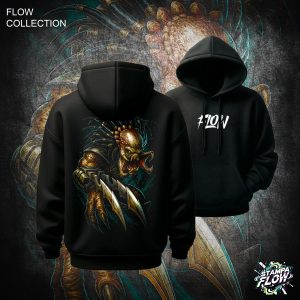 Felpa con cappuccio Predator – Flow Collection