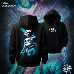 Felpa con cappuccio Sans Undertale – Flow Collection