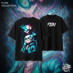 T-Shirt Oversize Sans Undertale – Flow Collection