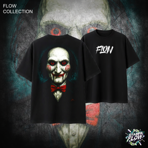 T-Shirt Oversize Saw Billy Puppet – Flow Collection