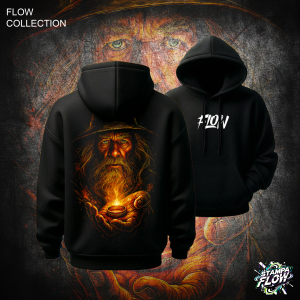 Felpa con cappuccio Gandalf – Flow Collection