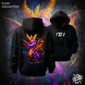 Felpa con cappuccio Spyro The Dragon – Flow Collection