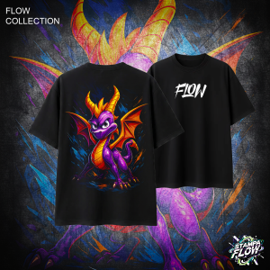 T-Shirt Oversize Spyro The Dragon – Flow Collection