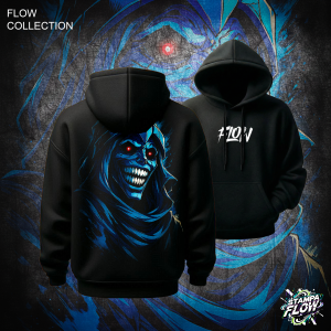 Felpa con cappuccio Statua di Dio Solo Leveling – Flow Collection