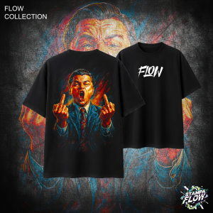 T-Shirt Oversize The Wolf of Wall Street – Flow Collection