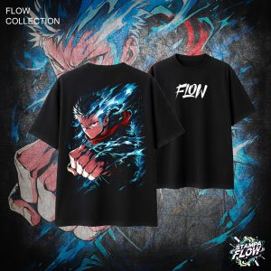 T-Shirt Oversize Yuji Itadori – Flow Collection