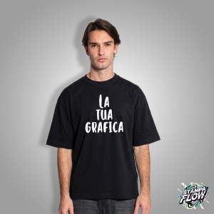 T-Shirt Oversize Personalizzabile Premium Unisex – Made in Italy