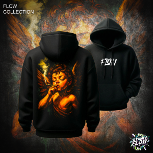 Felpa con cappuccio Angel Joint – Flow Collection