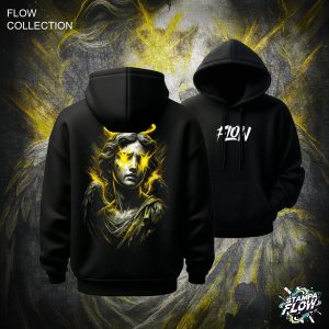 Felpa con cappuccio Eyes Angel – Flow Collection