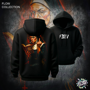 Felpa con cappuccio Bad Nun – Flow Collection