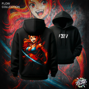 Felpa con cappuccio Weather Queen – Flow Collection