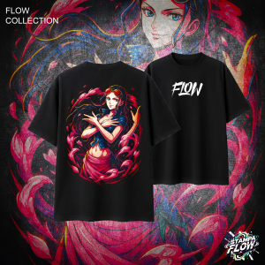 T-Shirt Oversize Blooming Scholar – Flow Collection