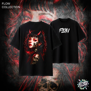 T-Shirt Oversize Goth Oni – Flow Collection