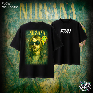 T-Shirt Oversize Grunge Icon – Flow Collection