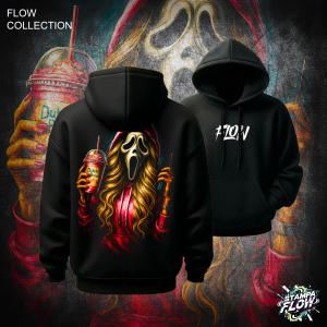 Felpa con cappuccio Scream Girl – Flow Collection