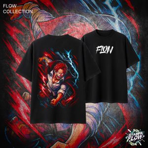 T-Shirt Oversize Red Emperor – Flow Collection