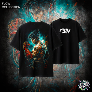 T-Shirt Oversize Iron Fighter – Flow Collection