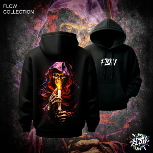 Felpa con cappuccio Kitsune Hydra – Flow Collection