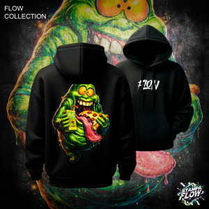 Felpa con cappuccio Slime Eater – Flow Collection