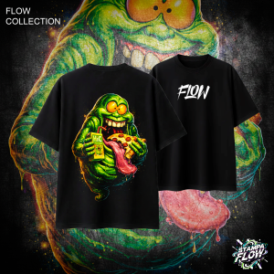 T-Shirt Oversize Slime Eater – Flow Collection