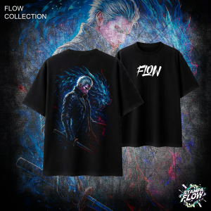 T-Shirt Oversize Dark Slayer – Flow Collection