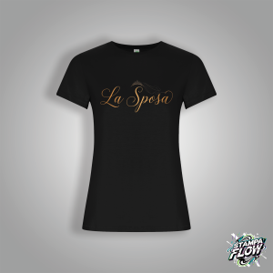 T-SHIRT ADDIO AL NUBILATO "LA SPOSA"