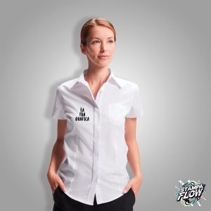 Camicia a Maniche Corte da Donna Personalizzabile
