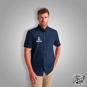 Camicia da Uomo a Maniche Corte Personalizzabile