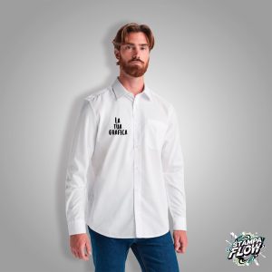 Camicia da Uomo a Maniche Lunghe Personalizzabile