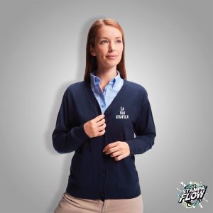 Cardigan da Donna con Scollo a V Personalizzabile