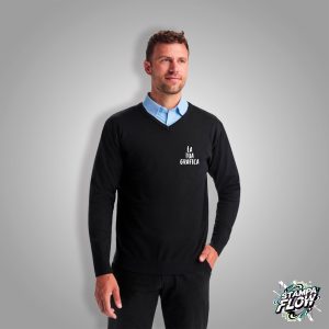 Maglione Uomo con Collo a V Personalizzabile