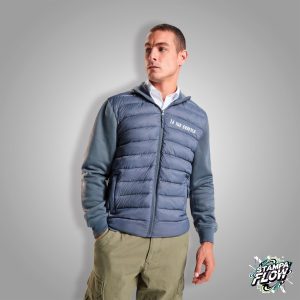 Giacca Unisex Imbottita con Maniche in Pile Personalizzabile